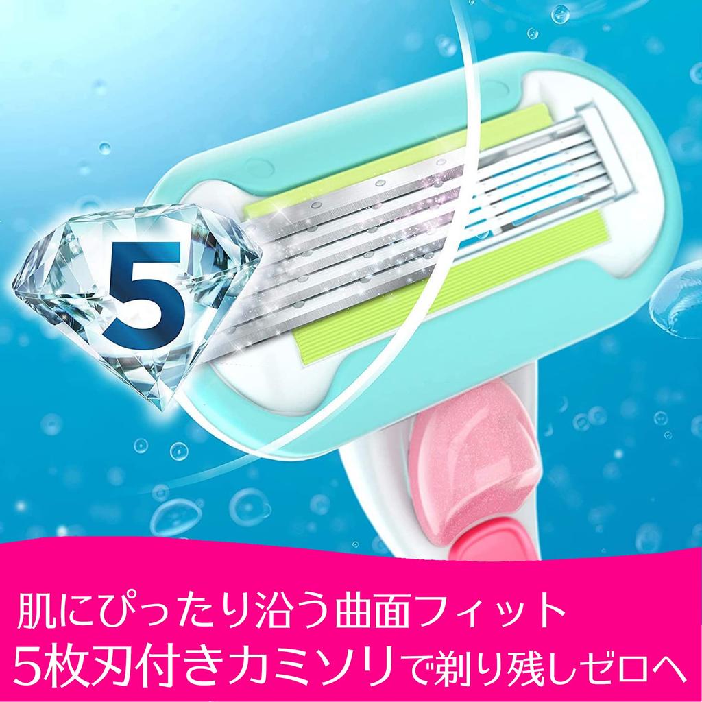 Сменные лезвия для бритвы Gillette Venus Embrace 4 штуки x 2 набора [Оптовая покупка] Женские