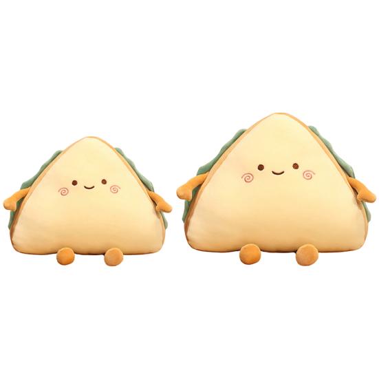 Имитация ПП Хлопок Мультяшная Подушка-Сэндвич Выпечка Еда Подушка Плюшевые Игрушки Подарок