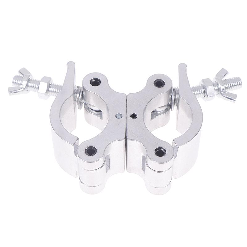 Aluminum Alloy Double Ring Buckle Stage Lights Clamp Clip Bracket 18-21Mm 38-52Mm Light Clamps Quick Release Lamp Hanger Hooks