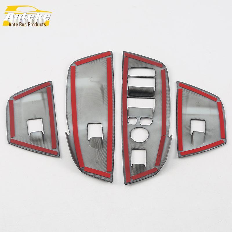 18X3 Lifter Switch Decorative Panel & Window Glass Armrest Button Frame