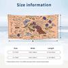 Butterflies Flowers Garden 1 Theme Quick Dry Beach Towel Custom Name Text Print Large Sand Resistant Towel Beach Vacation