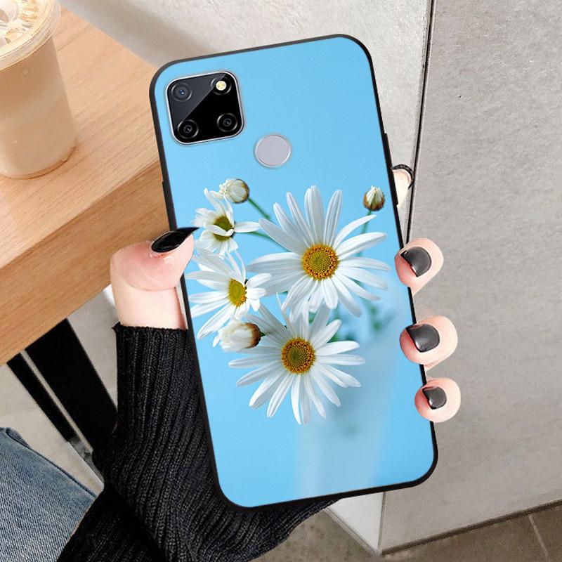 Для OPPO Realme C25 C25S C25Y Чехол Крутой Мягкий Силиконовый Матовый Ударопрочный Задняя Крышка Телефона Для Realme C 25 S Y Capa Funda Coque