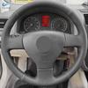Оплетки на руле для VW Old Golf 5 (В) MK5 Polo Jetta Tiguan Sagitar Touran Caddy Рулевое колесо автомобиля Черная кожа