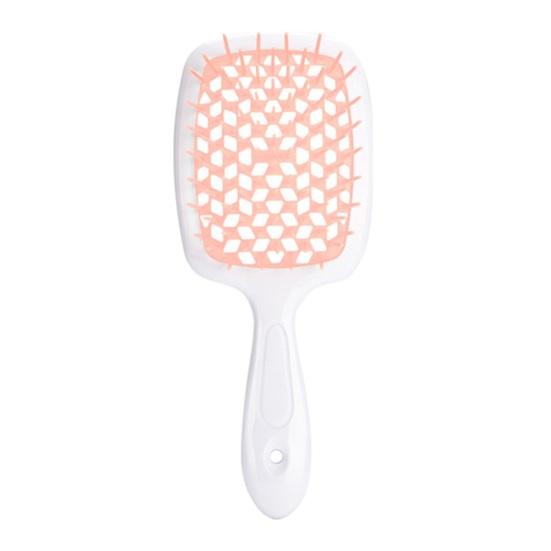 Detangling Hair Brush Hollow Ergonomic Handle Scalp Massage Women Girls Wet Dry Long Curly Fluffy Hair Styling Comb Hairdressing Tool