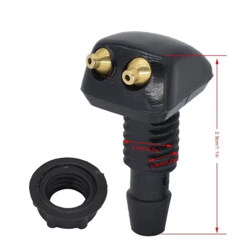 2 шт. автомобильное общее переднее лобовое стекло водяная форсунка омывателя стеклоочистителя струйный распылитель спринклер