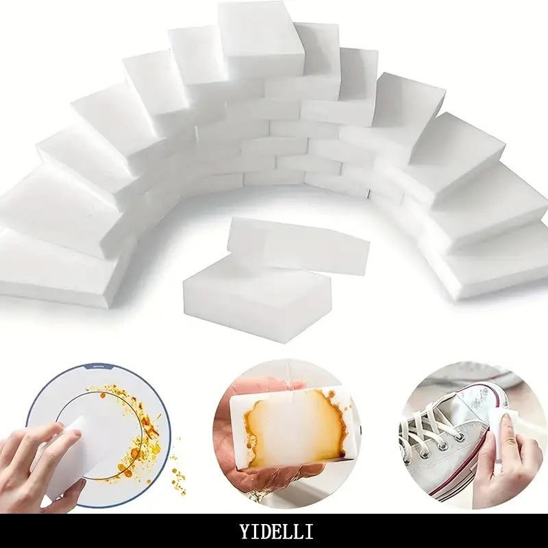 Волшебная салфетка для кухни, бытовая магия, деконтаминация, белая салфетка для чистки, чистящая губка для мытья автомобиля, чистящие средства для мытья посуды