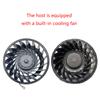 Internal Cooling Fan for Slim Replacement DC12V 1.69A 19 Leaves Cooling Fan Provide Good Heat Dissipation Effect