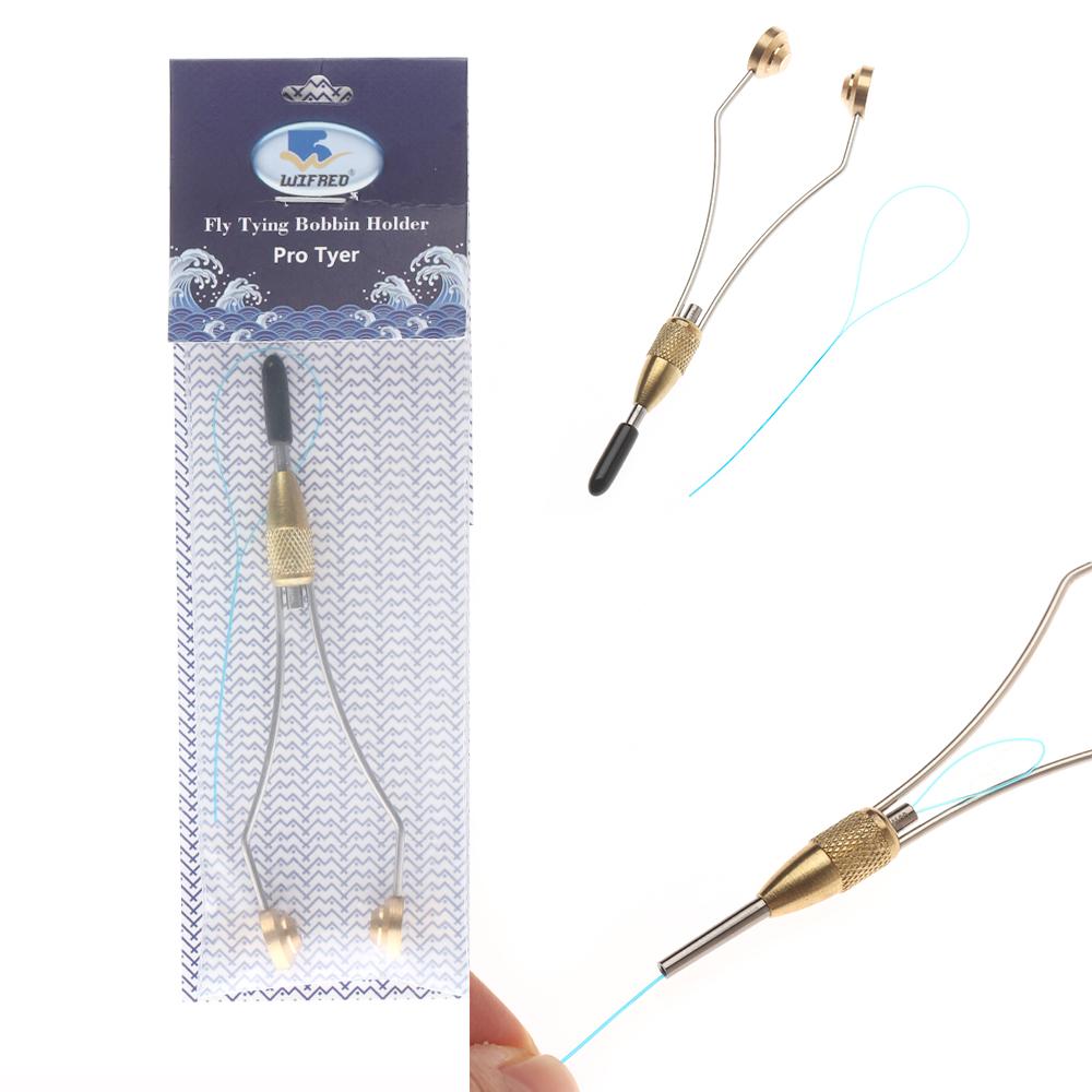 Bimoo Новое поступление, держатель для шпули нахлыстом, легкий вес, инструменты для вязания нахлыстом для стандартной и маленькой шпульки