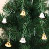 10/20pcs 2cm Christmas Hanging Bells Ornaments Christmas Tree Decor Supplies