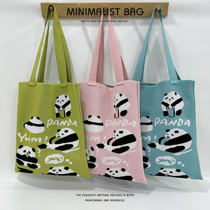 Дизайн Любовь Вязаная Сумка Через Плечо Сумка Большая Сумка Большой Емкости