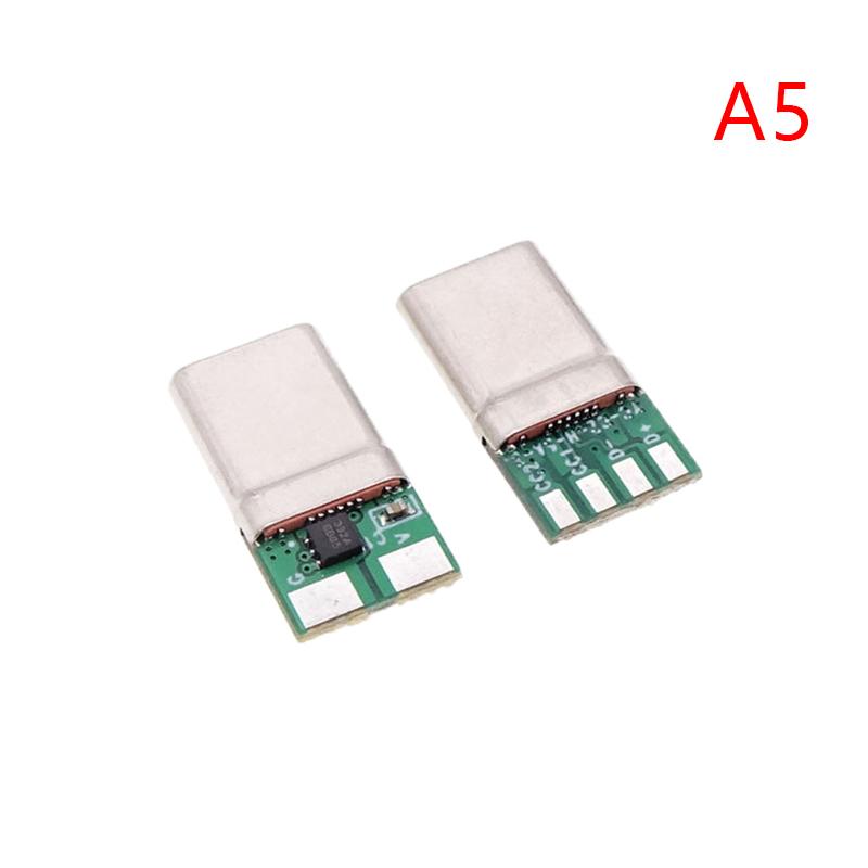 Быстрая зарядка Type-C Usb 65W 5A мужской разъем сварка с 5-контактной печатной платой + Type A мужской 6-контактный Usb Diy Otg набор для зарядки данных