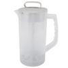 2000ML Manual Juice Extractor Blender Clear Scale Tight Lid Manual Fruit Juicer Blender for Home
