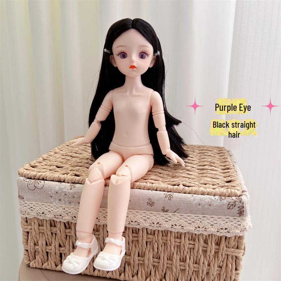 Высококачественная кукла BJD высотой 30 см с 20 шарнирами и разноцветными контактными линзами