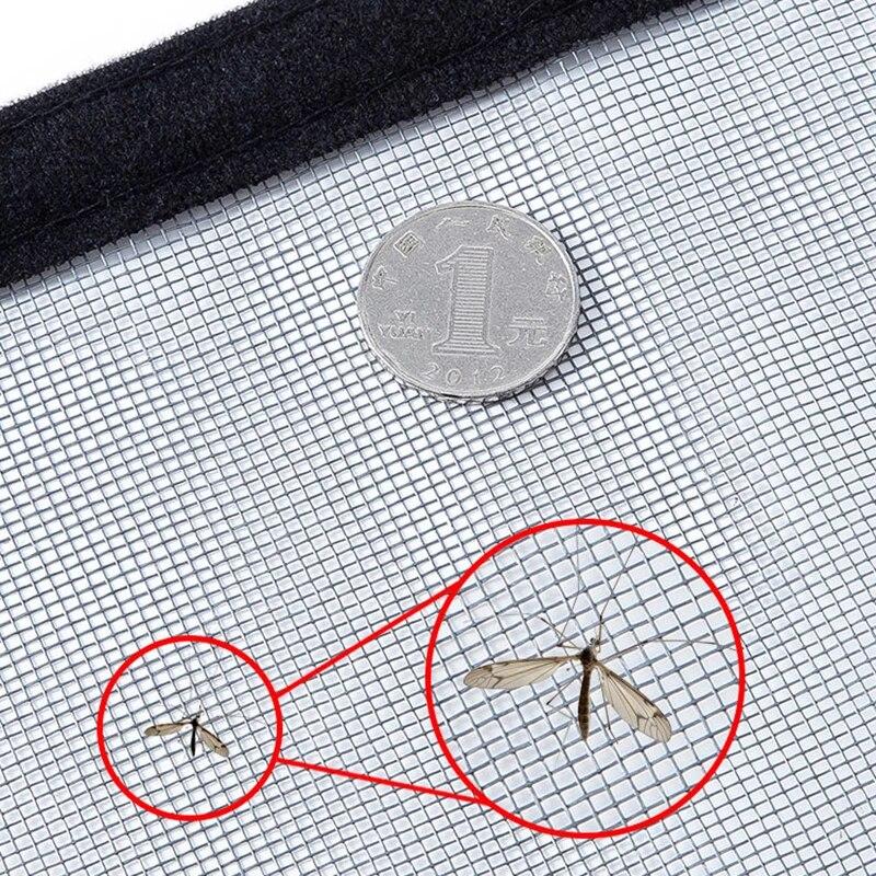 Anti Insect Window Screen Mesh Adjustable DIY Window Net Anti Mosquito Mesh Screen Protectors Bug Curtain Anti Fly Curtain