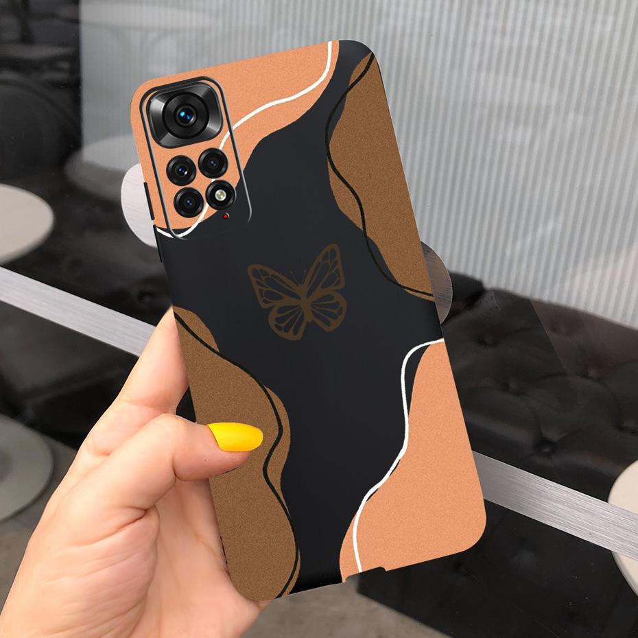 Чехол для Xiaomi Redmi Note 11 Pro Чехол Redmi Note 11 11S 4G Милый Узор Гелевый Силиконовый Мягкий Чехол Обложка Для Redmi Note11 S 11 Pro