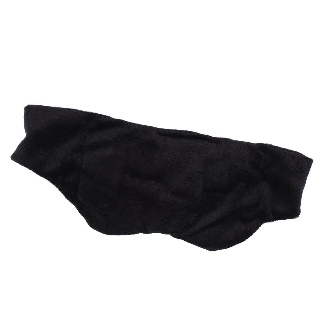 Sleeping Eye Cover Soft Comfortable Weighted Eye Cover Hook and   Fastener Closure for Nighttime