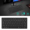 Проводная USB двуязычная клавиатура, 78-клавишная ультратонкая двуязычная клавиатура на немецком, французском, испанском и английском языках, Plug and Play, испанская клавиатура для школы,
