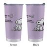 Snoopy Rabbit Tumbler Mug Coffee Cup Convenience Store Cup Cold Insulation Heat Insulation EVISUK Water Bottle Direct Drinking Stainless Steel with