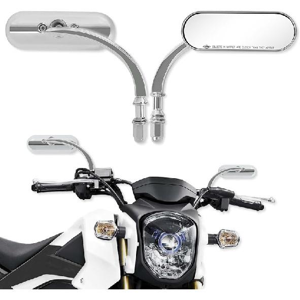 DREAMIZER 3" Зеркала на руль мотоцикла Черные Круглые Зеркала заднего вида Боковые Зеркала Универсальные 8 мм 10 мм Совместимые со Sportster 883 1200 Softail Dyna ATV