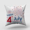 Новая наволочка на подушку ко Дню независимости США Американский логотип Уличный домашний декор Наволочка для подушки