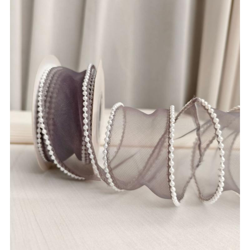 Рыбий хвост пряжа лента букет упаковочный материал радужного цвета кружевной хвост пряжа лента волна шифон пряжа подарочный ремешок