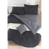 Комплект пододеяльников с двойной краской Микс Черный-Дымчатый
