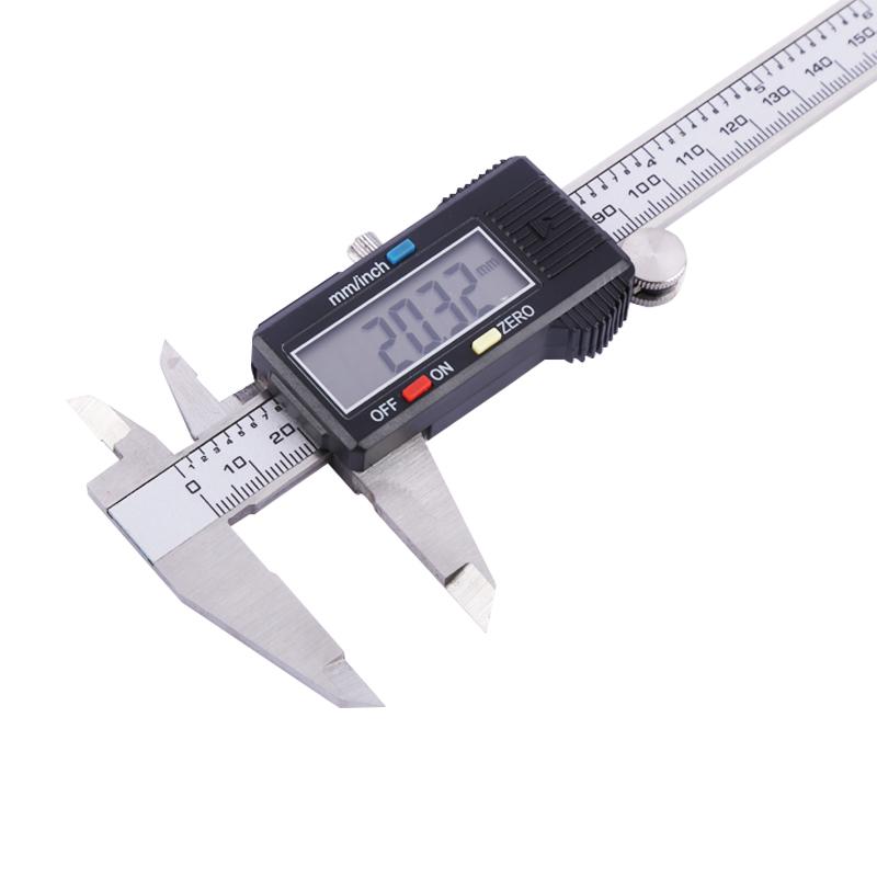 Professional Factory Custom Made Carbon Steel Electronic 150mm Digital Depth Vernier Calipers