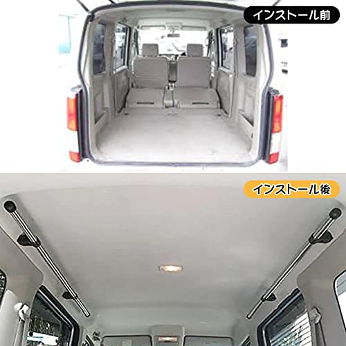 Kiload Автомобильный багажник Рейлинги Боковые подножки Ручки-держатели ZSP28 Комплект из 4 штук