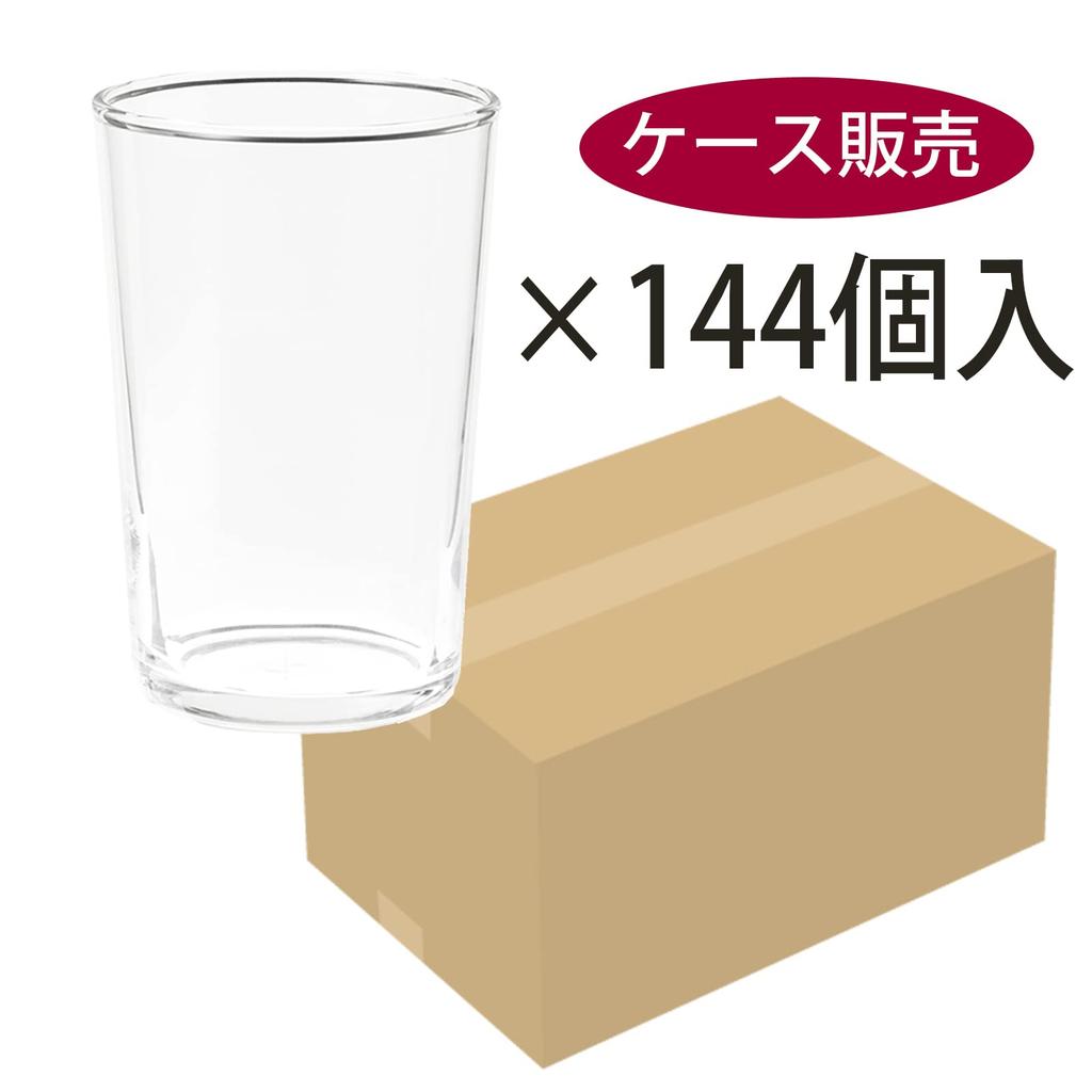 Toyo Sasaki Glass Tumbler Glass Tumbler 180ml Set of 144 Made in Japan Dishwasher Safe Glass Cup Beer Glass Commercial Glass 01106