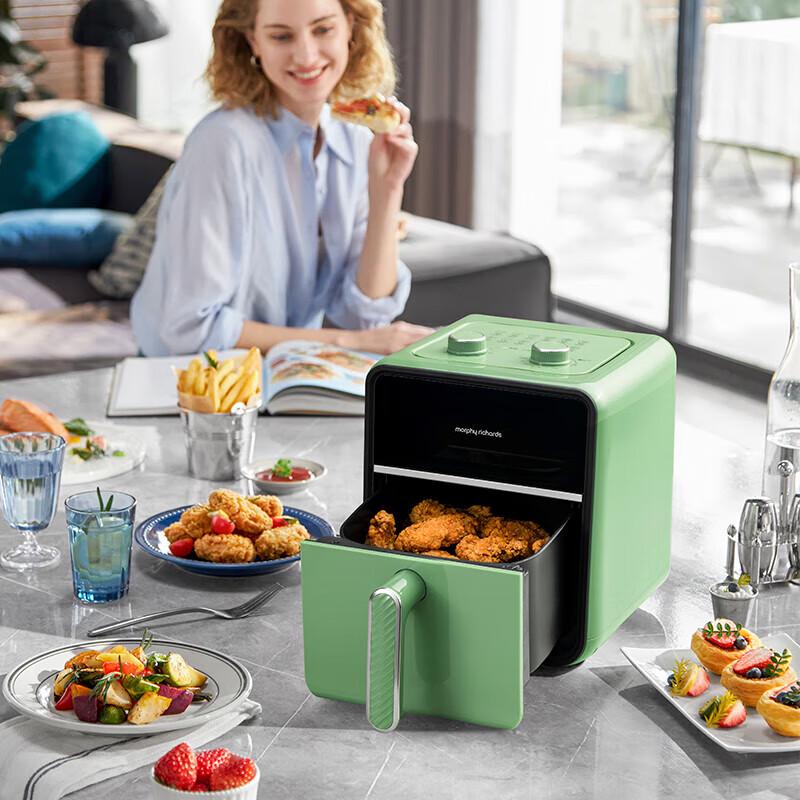 Аэрофритюрница Morphy Richards MR8103, 3,5 л, с прозрачным окном, штепсель CN (адаптер в комплекте)