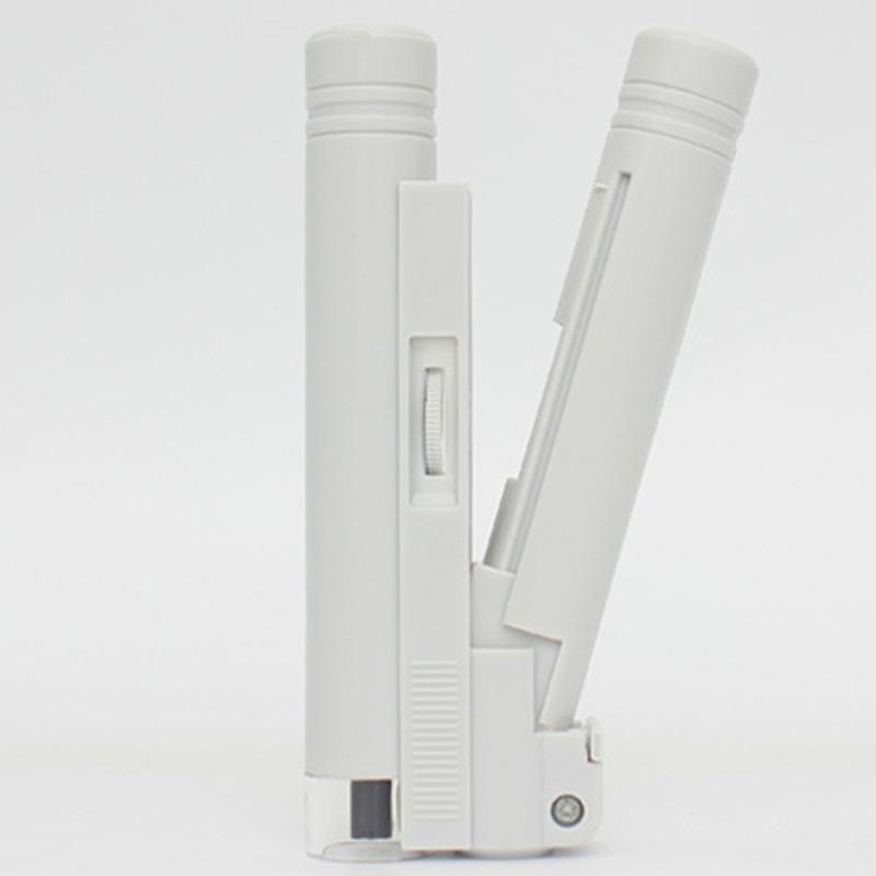 High Power 150X Enlarge Handheld Microscope with Build In Illuminate Battery Operated Microscope for Detailed Observation