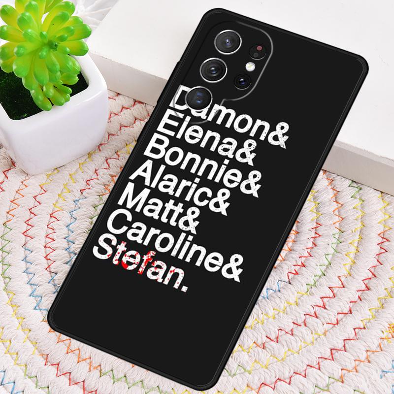 Чехол для телефона из ТПУ с цитатами из «Дневников вампира» для Samsung Galaxy note 10 pro S26 S25 S24 S23 S22 Ultra Plus S21 FE S20