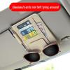 Car Sun Visor Multifunctional Document and Glasses Clip Holder