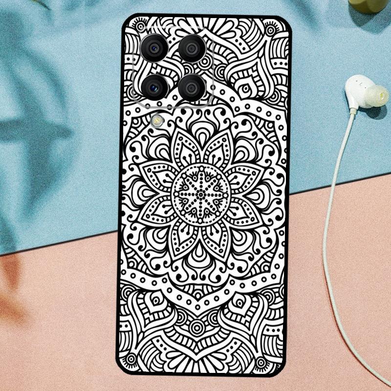 Индийский узор Мандала для Samsung Galaxy M31 M11 M23 M12 M13 M14 M15 M35 M55 M34 M54 M33 M53 M32 M52 M06 M16 Чехол