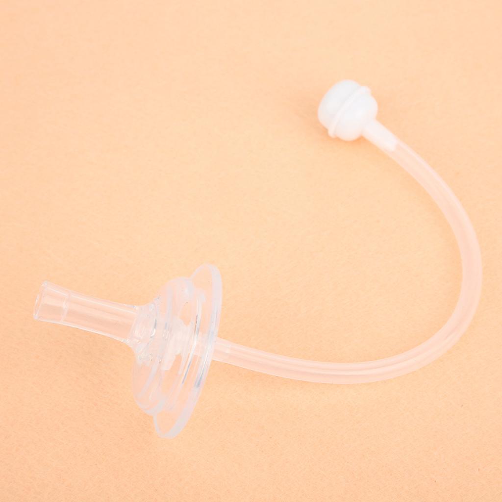 4pcs Straws Professional Food Grade Silicone Straw Wide Mouth Baby Sippy Straws Baby Drinking