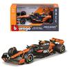 Bburago 2024 Model 1/43 Scale F1 McLaren MCL38 #4 Lando Norris / Race Sports Car Diecast Model Car 18-38214 (#4)