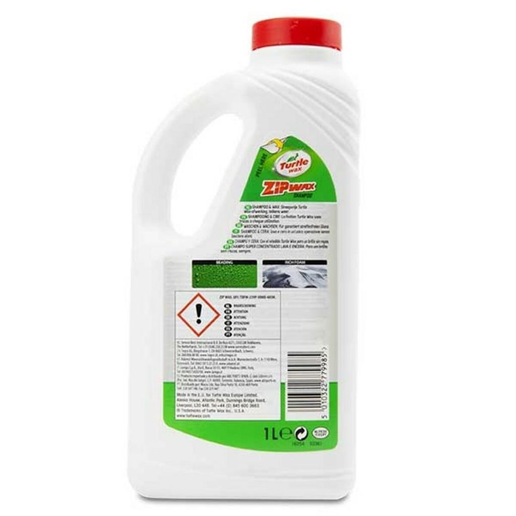 Автомобильный шампунь Turtle Wax TW53361 1 л, вощеный