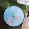 Chinese Oil Paper Umbrella, Decorative Floral Pattern, Traditional Classical Dance Umbrella for