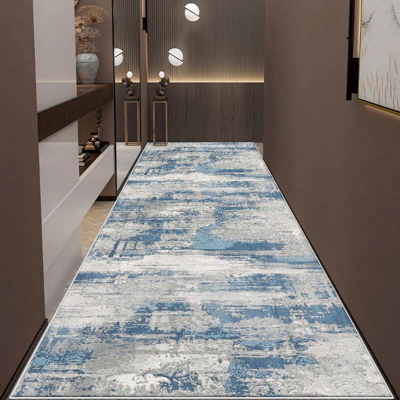 Современный ковер-дорожка для коридора для украшения прихожей, гостиной, дома, прохода, напольные коврики, роскошный декор прихожей, ковер-длинная полоса