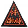 Def Leppard Logo Triangle Iron On Patch