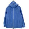 BURBERRY Blue Technical Canvas Hoodie Jacket Jacket 46 blueUsed
