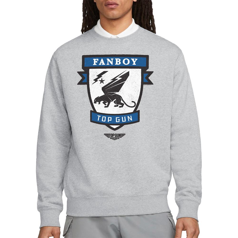 Top Gun Unisex Adult Fanboy Logo Sweatshirt