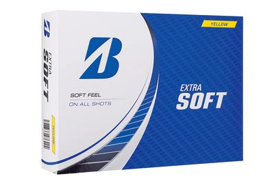 BRIDGESTONE Мяч для гольфа EXTRA SOFT 2023 Модель 12 Мячи Желтый