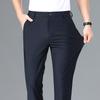 Yiliteng Men's Business Casual Straight-Leg Trousers