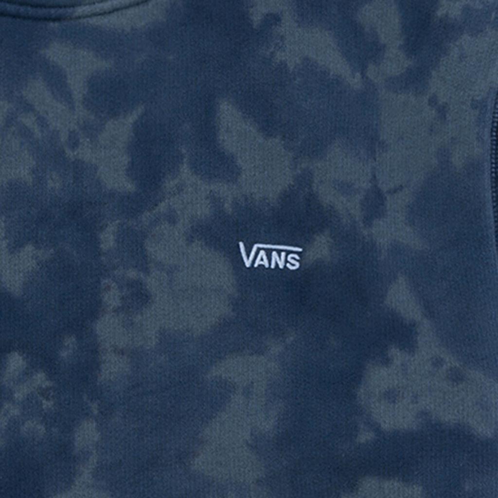 Vans Толстовка с круглым вырезом и длинными рукавами с принтом тай-дай, свитшот унисекс, синий VN00062TBNQ