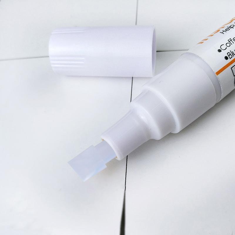 1 Pcs No-Wash Portable Stain Remover Pen Portable Travel Friendly Works On Food And Drink Stains Multipurpose Bleach Pen