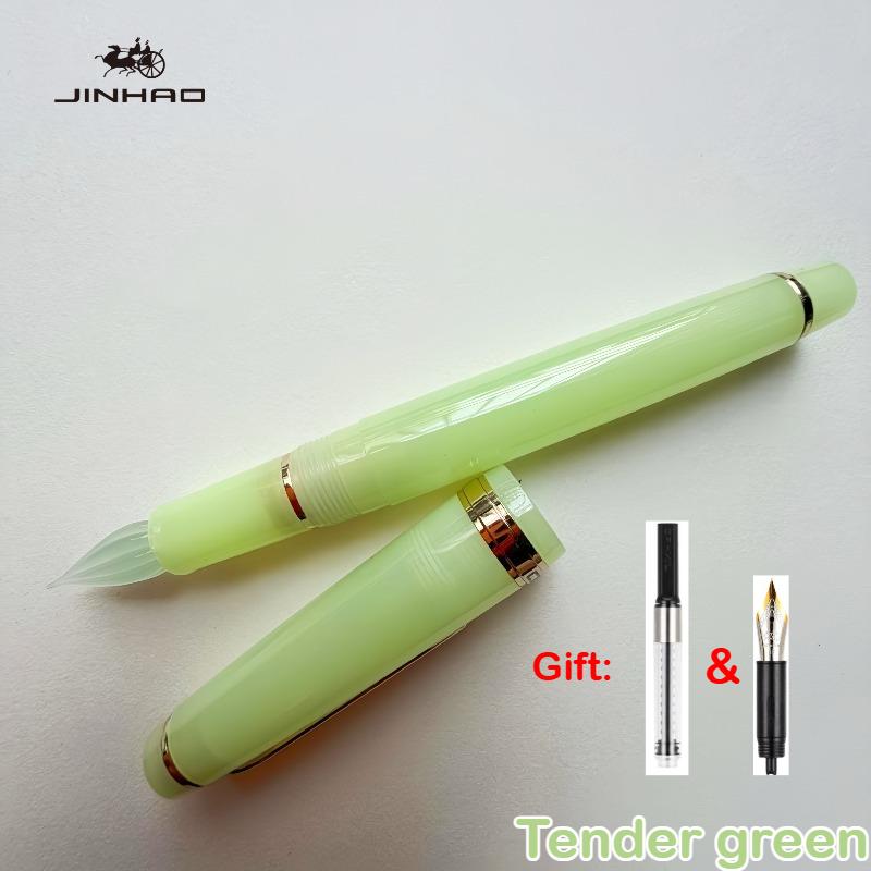 JINHAO 82 Стеклянные перья для каллиграфии с пером для авторучки, конвертеры для чернил, канцелярские товары, школьные принадлежности