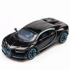 1:32 Модели спортивных автомобилей Chiron Игрушки Сплав Литье под давлением Суперкар Открывающиеся двери Звук Свет Гоночные модели транспортных средств для детей Подарки