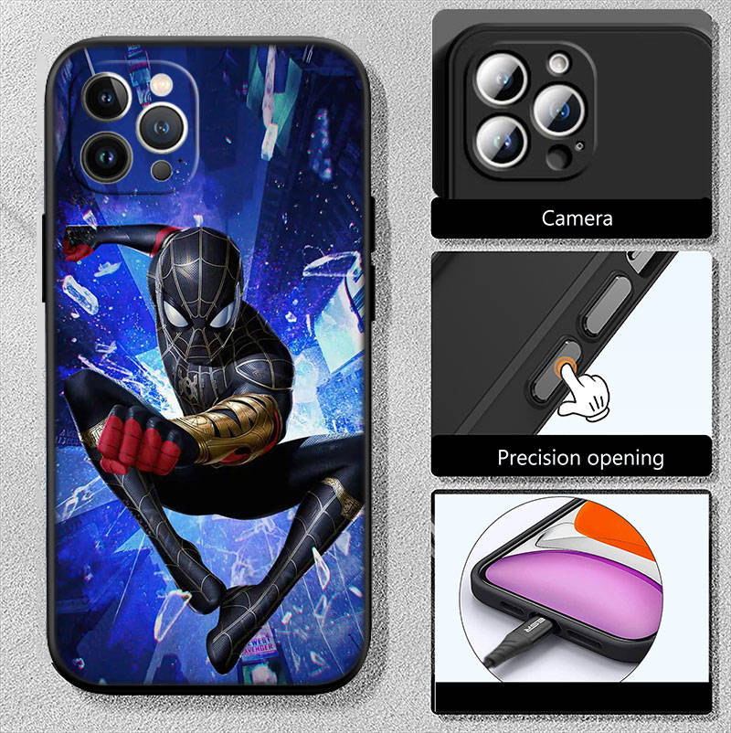 Чехол для телефона ED50 Spider-Man для Samsung Note 20 10 Plus Ultra Lite A51 A52 A53 A71 A72 A73 A82 M20 M30 M21 M31 M51 A11 A30S A20S A50S A70