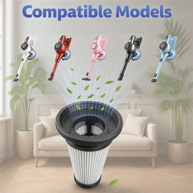 A65T Моющиеся HEPA-фильтры для беспроводного пылесоса Trucozie T350 Фильтры для пылесоса для Trucozie HEPA-фильтры